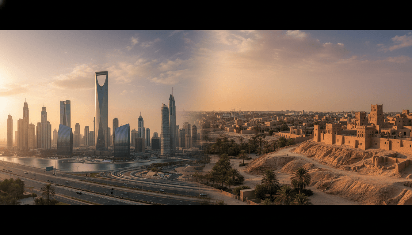 Riyadh skyline and city view for Saudi Arabia visa guides